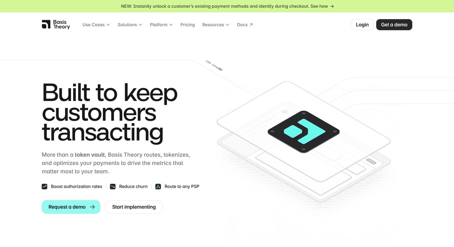 The Basis Theory homepage
