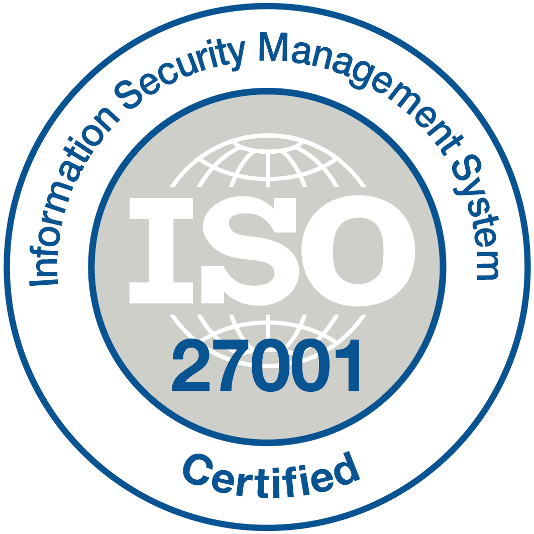 Enigma Vault is ISO 27001 compliant