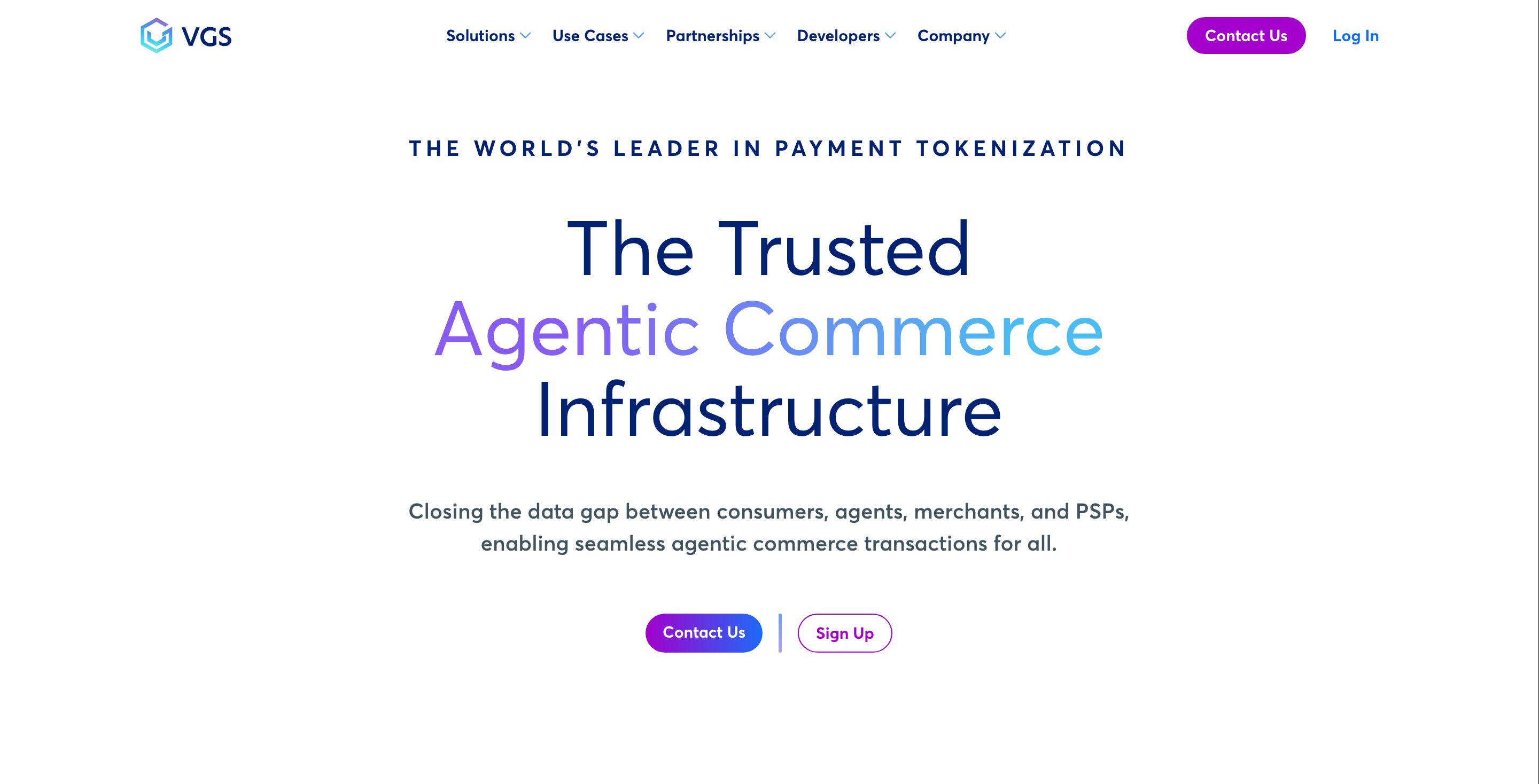 VGS homepage